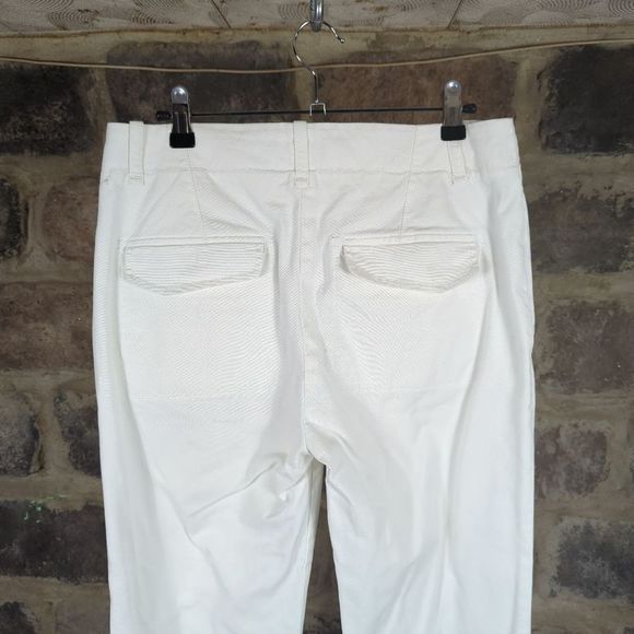 Vince cropped white pants size 6 - Picture 7 of 12